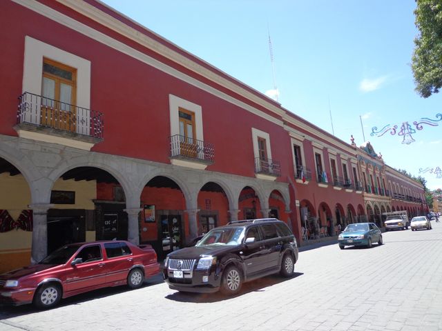 Aspecto del centro de la ciudad de Tlaxcala